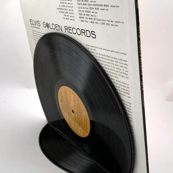 Accents Handmade Vintage Lp Vinyl Record Album Cover Display Standso M 644c03d6c9a228b03c665620